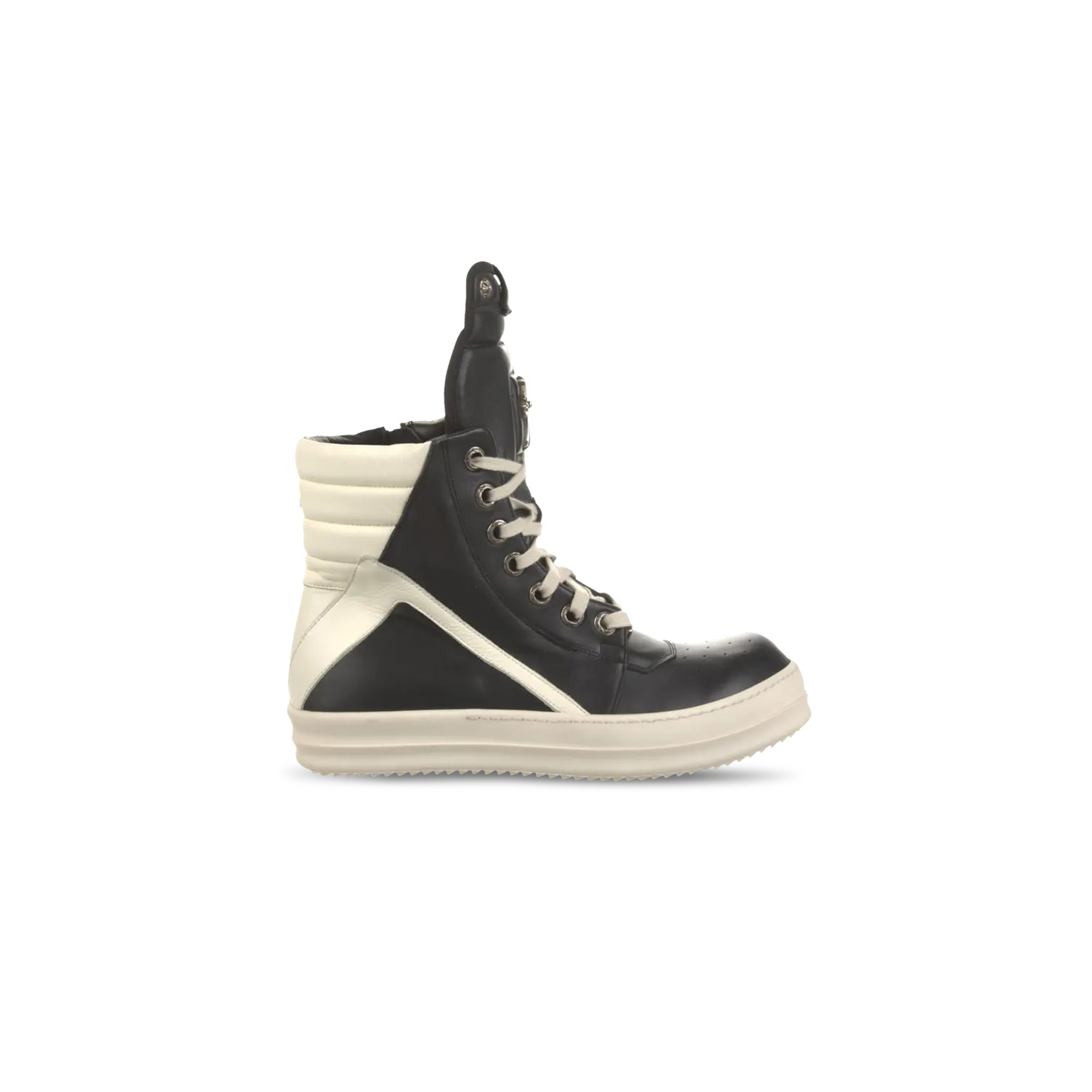 Ch**me He**ts x rick owens geobasket high 53245blk